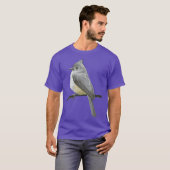 Tufteditmouse Bird Freunde T-Shirt (Vorne ganz)