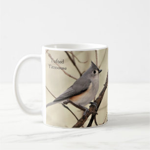 Tuftige Titmaus-Tasse von BirdingCollectibles Kaffeetasse
