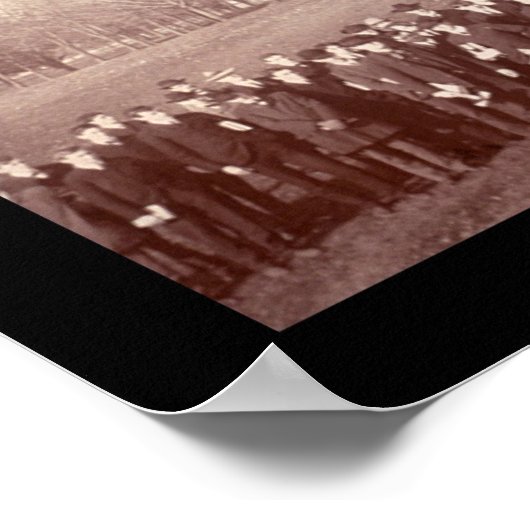 Tufts Uni Studierende Foto 1903 Poster (Ecke)