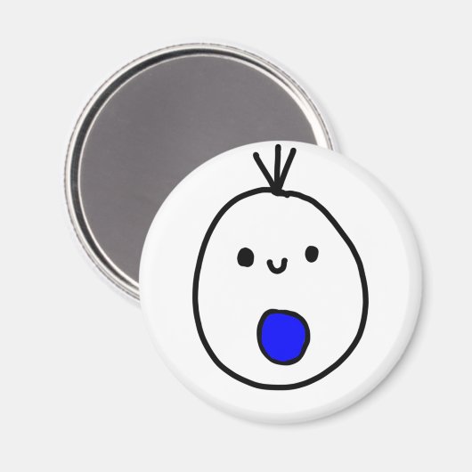 Tufty-Magnet Magnet (Vorderseite/Rückseite)