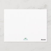 Tug Boat Valentinstag PostCard Postkarte (Rückseite)