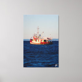 Tug-Boot auf Mutiny Bay #2 Leinwanddruck