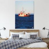 Tug-Boot auf Mutiny Bay #2 Leinwanddruck (Insitu (Schlafzimmer))