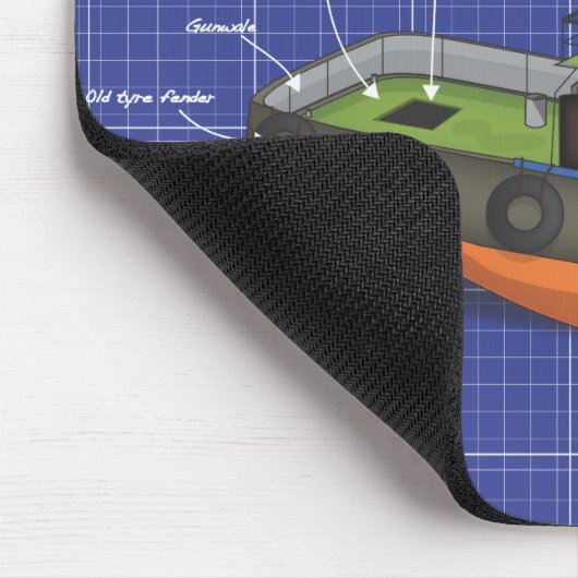 Tug-Boot Mousepad (Ecke)