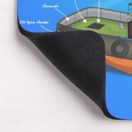 Tug-Boot Mousepad (Ecke)
