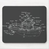 Tug-Boot Mousepad (Vorne)