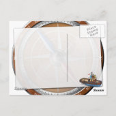 Tug-Boot Postkarte (Rückseite)