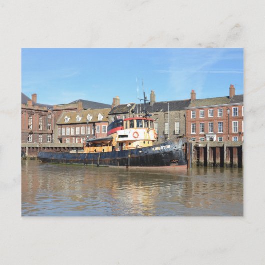 Tug Kingston Postkarte (Vorderseite)