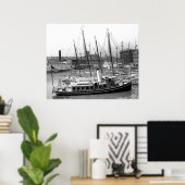 Tug & Luggers Poster (Heimbüro)