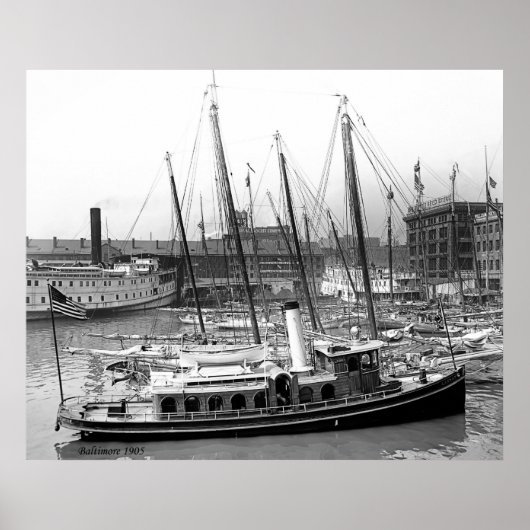 Tug & Luggers Poster (Vorne)