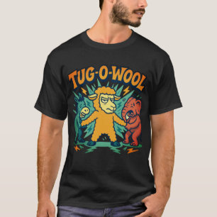 Tug-O-Wool Politischer Schaf Funny T - Shirt