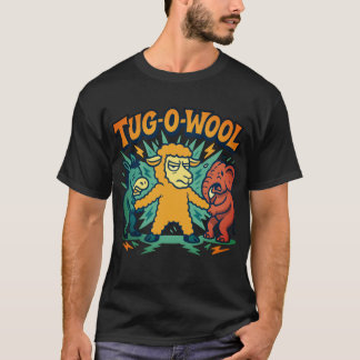 Tug-O-Wool Politischer Schaf Funny T - Shirt