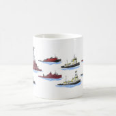 Tug Olive L. Moore Kaffeetasse (Mittel)