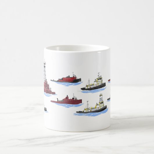 Tug Olive L. Moore Kaffeetasse (Mittel)
