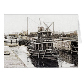 Tug und Barges 1915