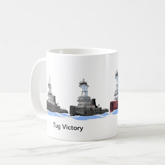 Tug Victory Kaffeetasse (Vorderseite Links)