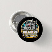 TUGA Wolf Gaming Logo Esports Style Button (Vorne & Hinten)