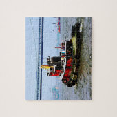 Tugboat bei Penn's Landing Puzzle (Vertikal)