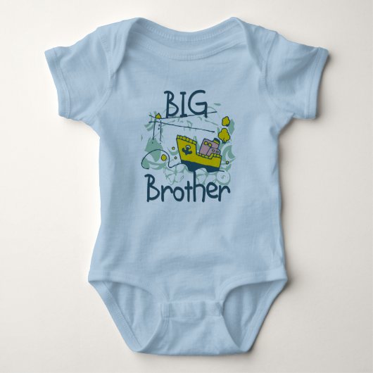 Tugboat Big Brother Baby Strampler (Vorderseite)