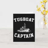 Tugboat Captain Karte (Gelbe Blume)