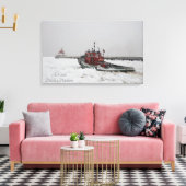 Tugboat Duluth Minnesota Canal Leinwanddruck (Insitu (Wohnzimmer))