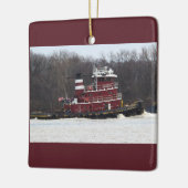 Tugboat Foto Ornament (Links)