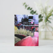 Tugboat Graveyard Postkarte (Stehend Vorderseite)