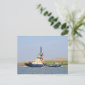 Tugboat Millgarth Postkarte (Stehend Vorderseite)