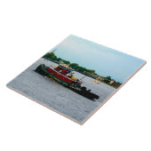 Tugboat Norfolk Virginia Fliese (Seite)