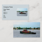 Tugboat Norfolk Virginia Visitenkarte (Vorne/Hinten)
