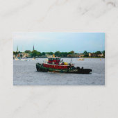 Tugboat Norfolk Virginia Visitenkarte (Rückseite)