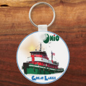 Tugboat Ohio Schlüsselanhänger (Vorderseite)