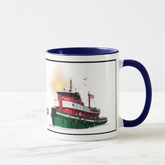 Tugboat Ohio Tasse (Rechts)