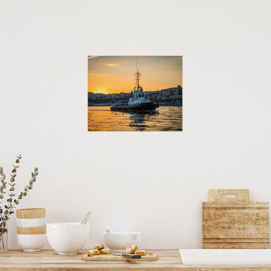 Tugboat Poster (Küche)