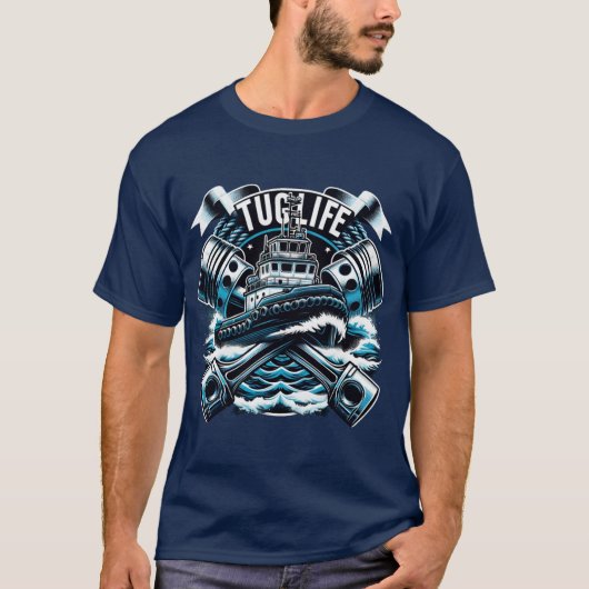 TUGBOAT STYLE T-Shirt (Vorderseite)