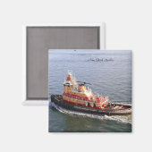 Tugboat, Zachary Reinhauer, New York Magnet (Vorderseite/Rückseite)