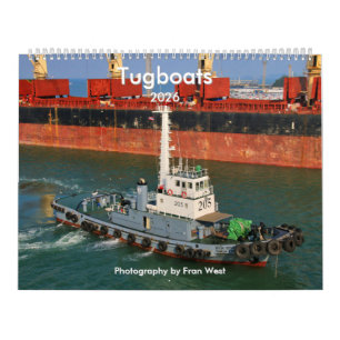 Tugboats-Kalender 2026 Kalender