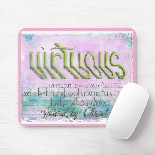 Tugendhaft Mousepad (Mit Mouse)