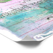Tugendhaft Poster (Ecke)