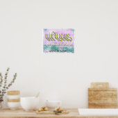 Tugendhaft Poster (Küche)