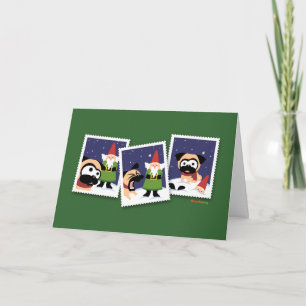 Tugg and Gnome Holiday Card Feiertagskarte