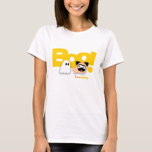 Tugg Boo! Weiße T - Shirts (Gelb)