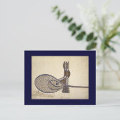 Tughra von Suleiman Postkarte (Stehend Vorderseite)