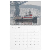 Tugs am Hudson River Mackenzie Rose Calendar Kalender (Jan 2026)