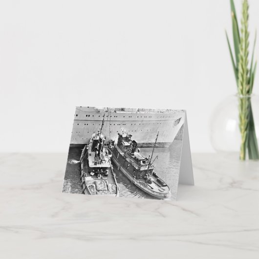 Tugs Assist Caronia Karte (Vorderseite)