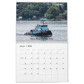 Tugs auf dem Hudson River 2023 Don Jon Marine Kalender (Mär 2026)