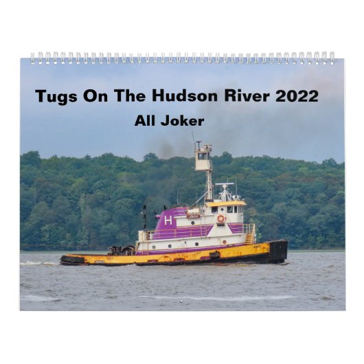 Tugs on the Hudson River 2022 "JOKER"-Kalender Kalender (Titelbild)