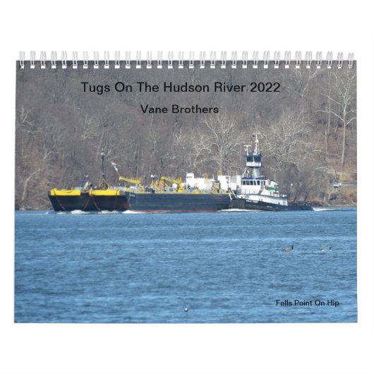 Tugs on the Hudson River 2022 Vane Bros. Kalender (Titelbild)