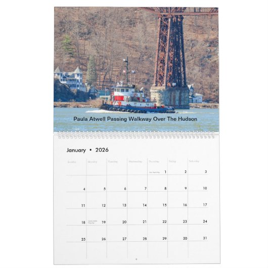 Tugs on the Hudson River Running Light 2024 Kalender (Jan 2026)