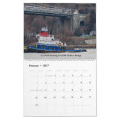 Tugs Vinik No. 6 & Liz Vinik am Hudson River Kalender (Feb 2027)